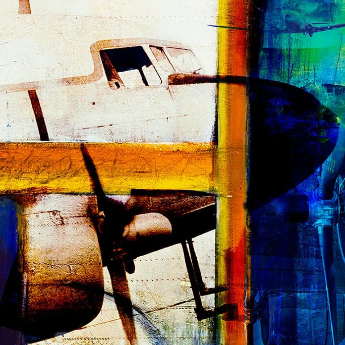 The Douglas DC-3/C-47 Skytrain/Dakota Frank Martin Aviation Art Print