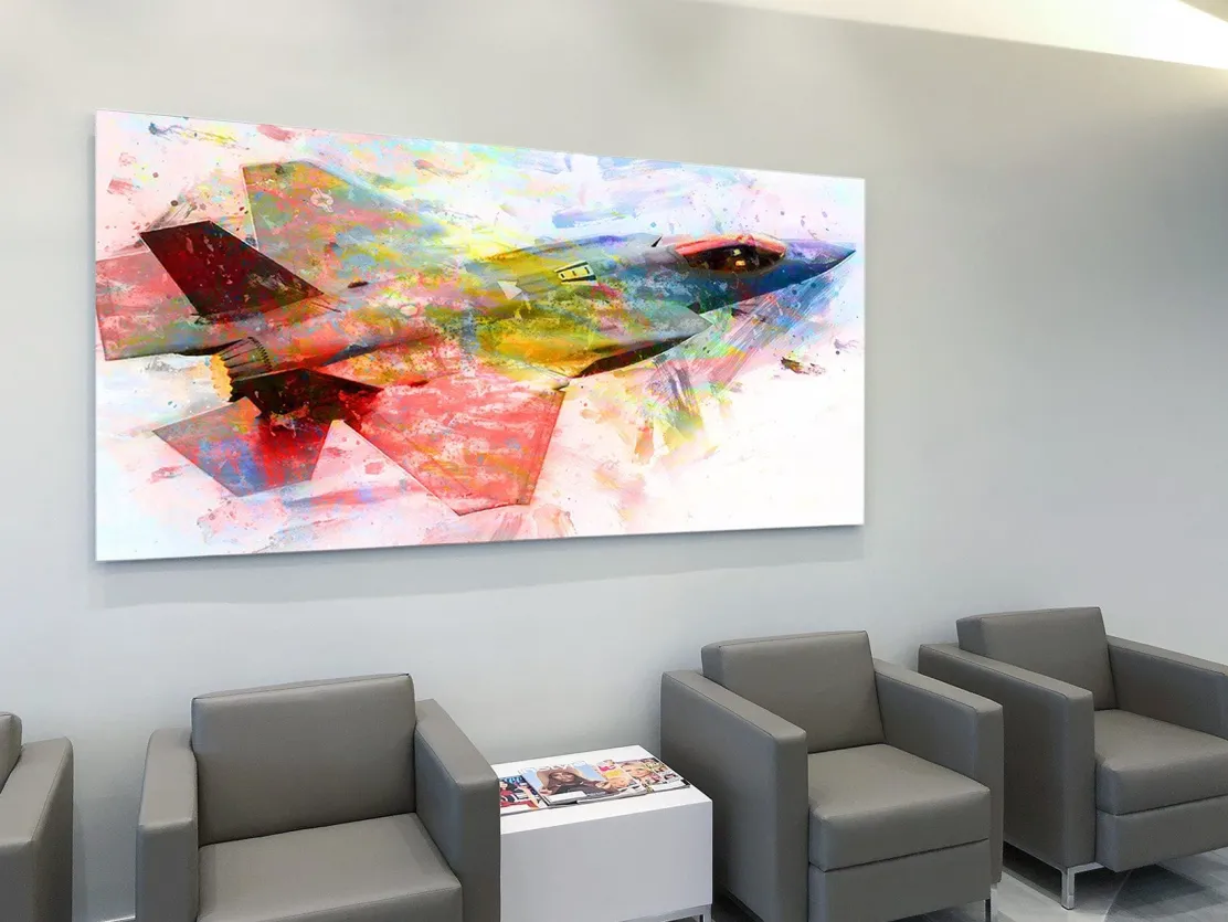The Lockheed Martin F-35 Lightning II No. 1 Frank Martin Aviation Art Print