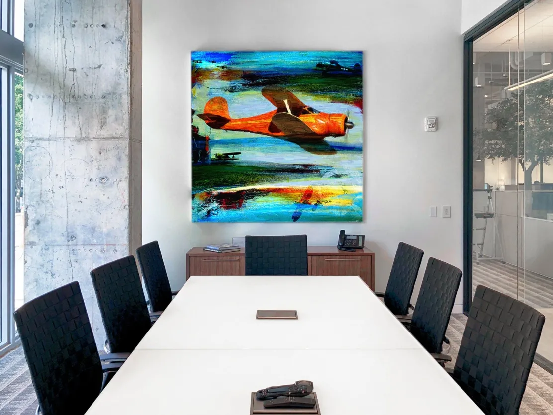 The Stag Frank Martin Aviation Art Print