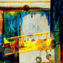 The Stearman Model 75 Frank Martin Aviation Art Print