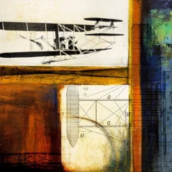 The Wright Flyer - First to Flight Frank Martin Aviation Art Print