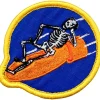 508th Fighter Squadron Iron On Patch by Aeroplane Apparel Co.