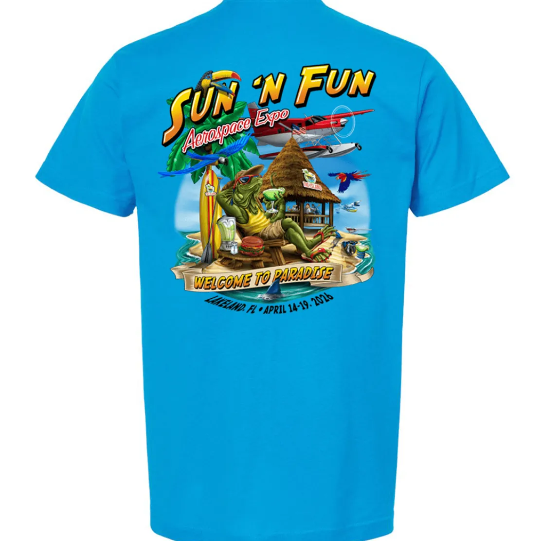 Tiki Takeoff SUN 'n FUN 2026 T-Shirt