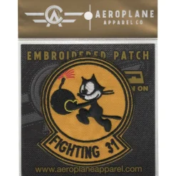 Tomcatters VF-31 Heritage Iron-On Patch by Aeroplane Apparel Co.