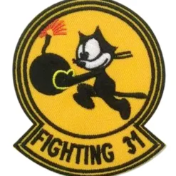 Tomcatters VF-31 Heritage Iron-On Patch by Aeroplane Apparel Co.