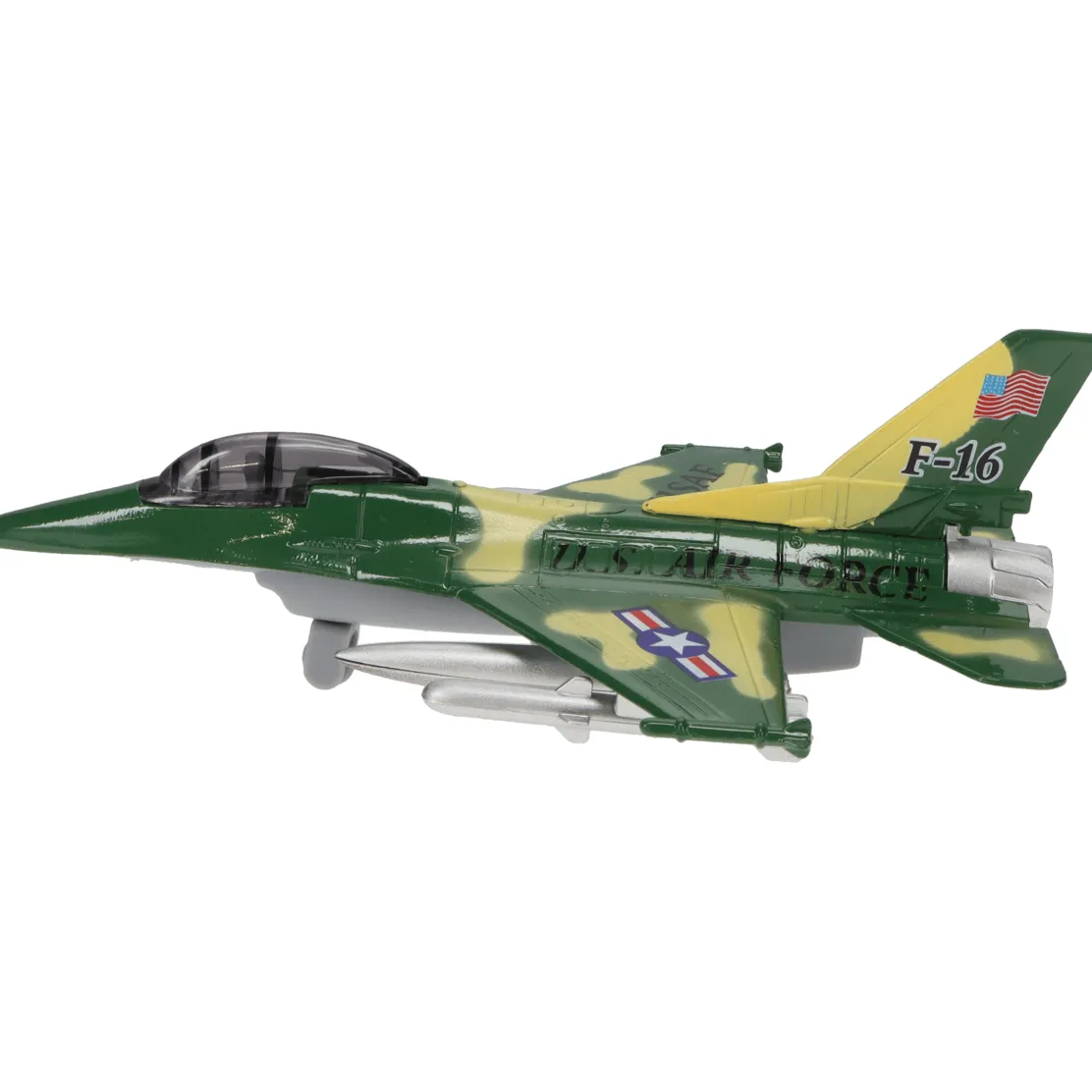 Toysmith Rollin' Fliers Diecast Airplane (1 Piece. Assorted Styles)