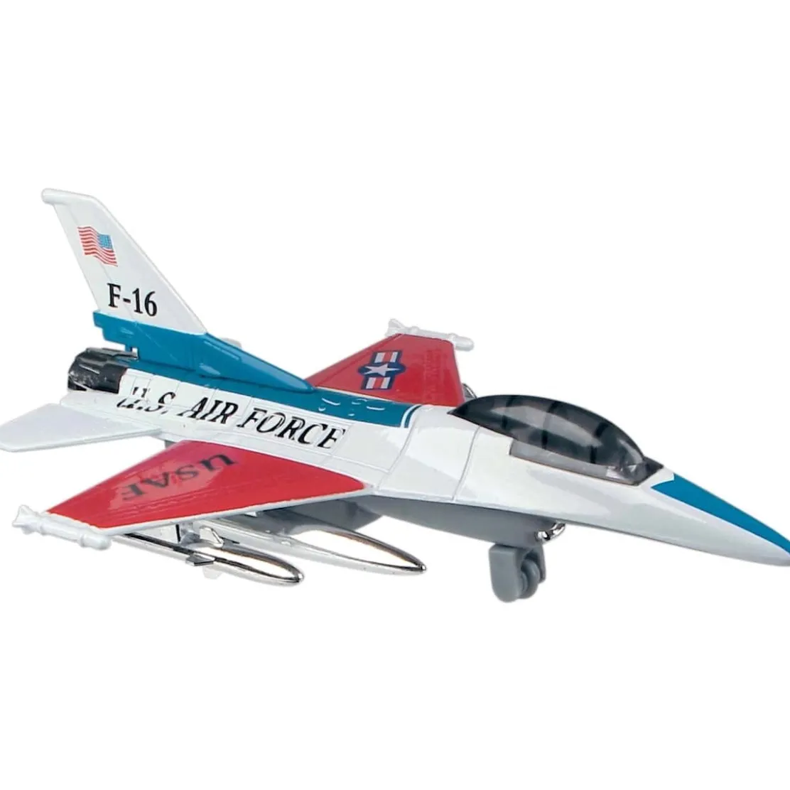 Toysmith Rollin' Fliers Diecast Airplane (1 Piece. Assorted Styles)
