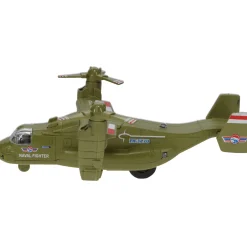 7" Transport Plane Pullback Toy w/Light and Sound (1 Piece. Assorted Styles)