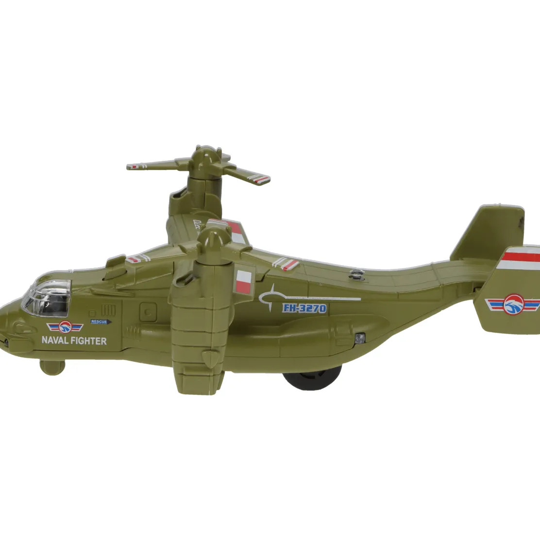 7" Transport Plane Pullback Toy w/Light and Sound (1 Piece. Assorted Styles)