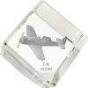 T-6 Texan 3D Diamond Cube by Etched Memory