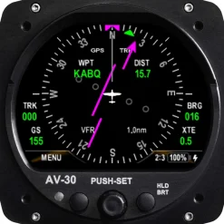 uAvionix AV-30-C Certified 3-Inch Digital Multi-Function Display (MFD)