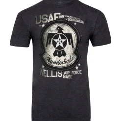USAF Thunderbirds Air Demonstration Squadron T-Shirt by Aeroplane Apparel Co.