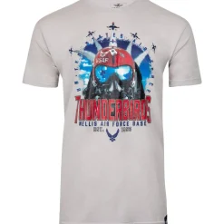 U.S. Air Force Thunderbirds Pilot Helmet T-Shirt by Aeroplane Apparel Co.