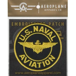 U.S. Naval Aviation Iron-On Patch by Aeroplane Apparel Co.