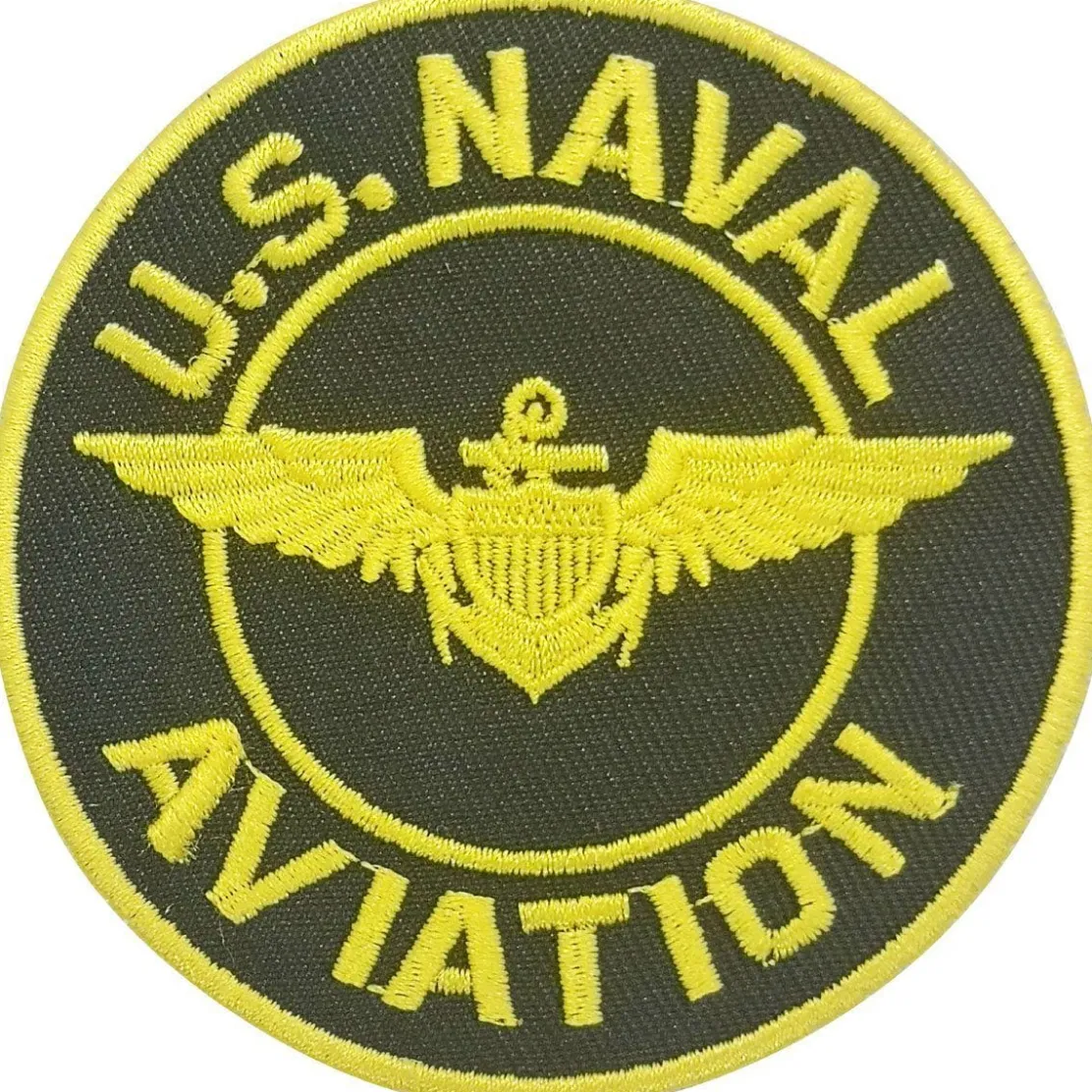 U.S. Naval Aviation Iron-On Patch by Aeroplane Apparel Co.