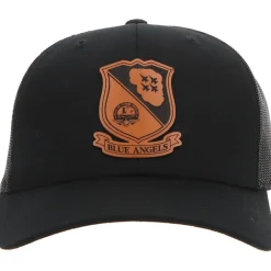 U.S. Navy Blue Angels Richardson 112 Heritage Trucker Hat - Buckskin