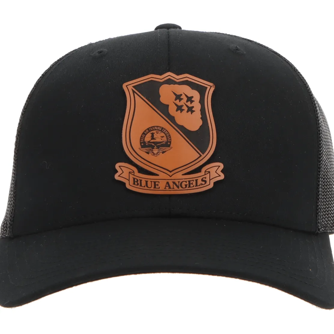 U.S. Navy Blue Angels Richardson 112 Heritage Trucker Hat - Buckskin