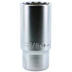 Wiha 12 Point - 3/8" Drive Deep Socket 7/8" for Aviation Pros