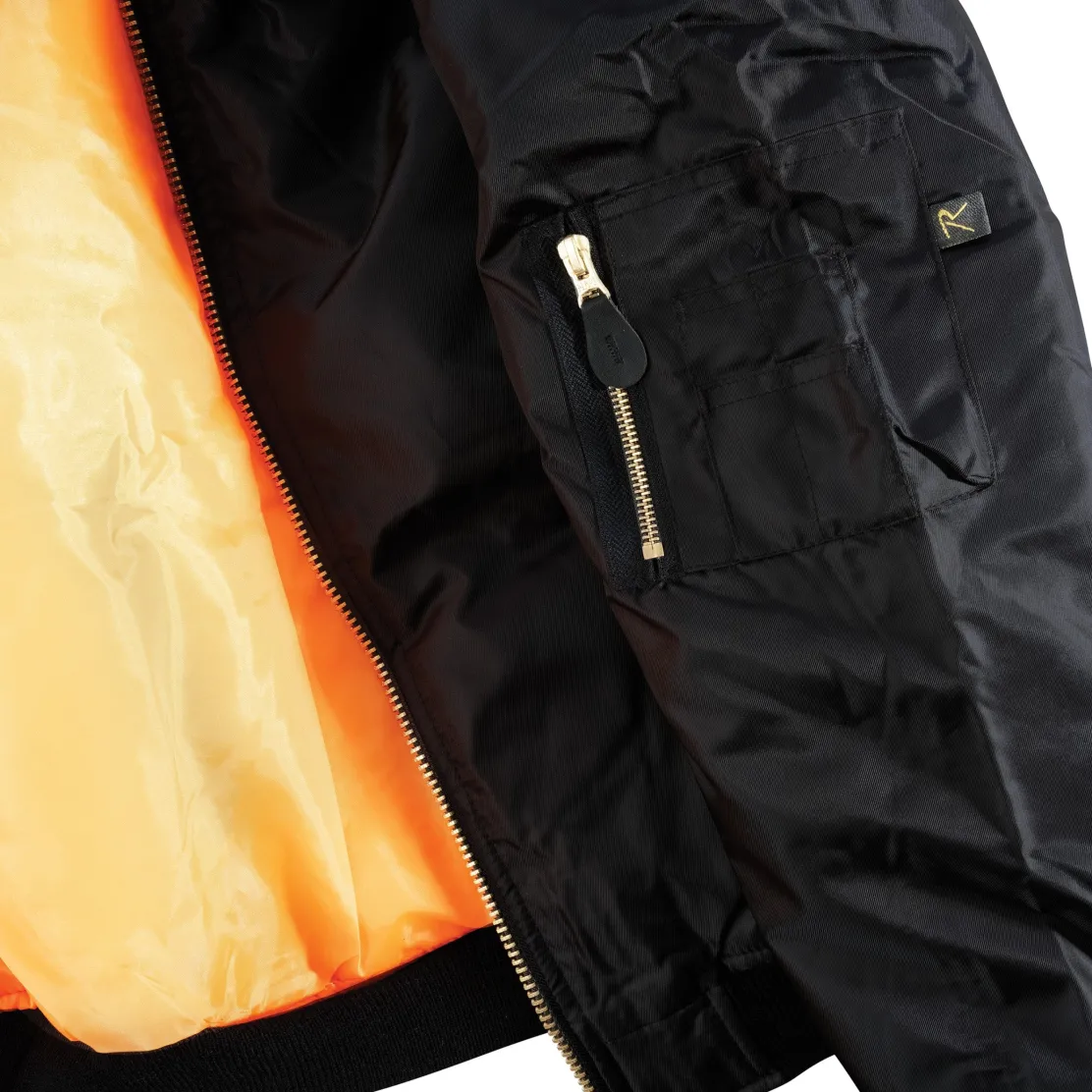 Womens MA-1 Nylon Flight Jacket