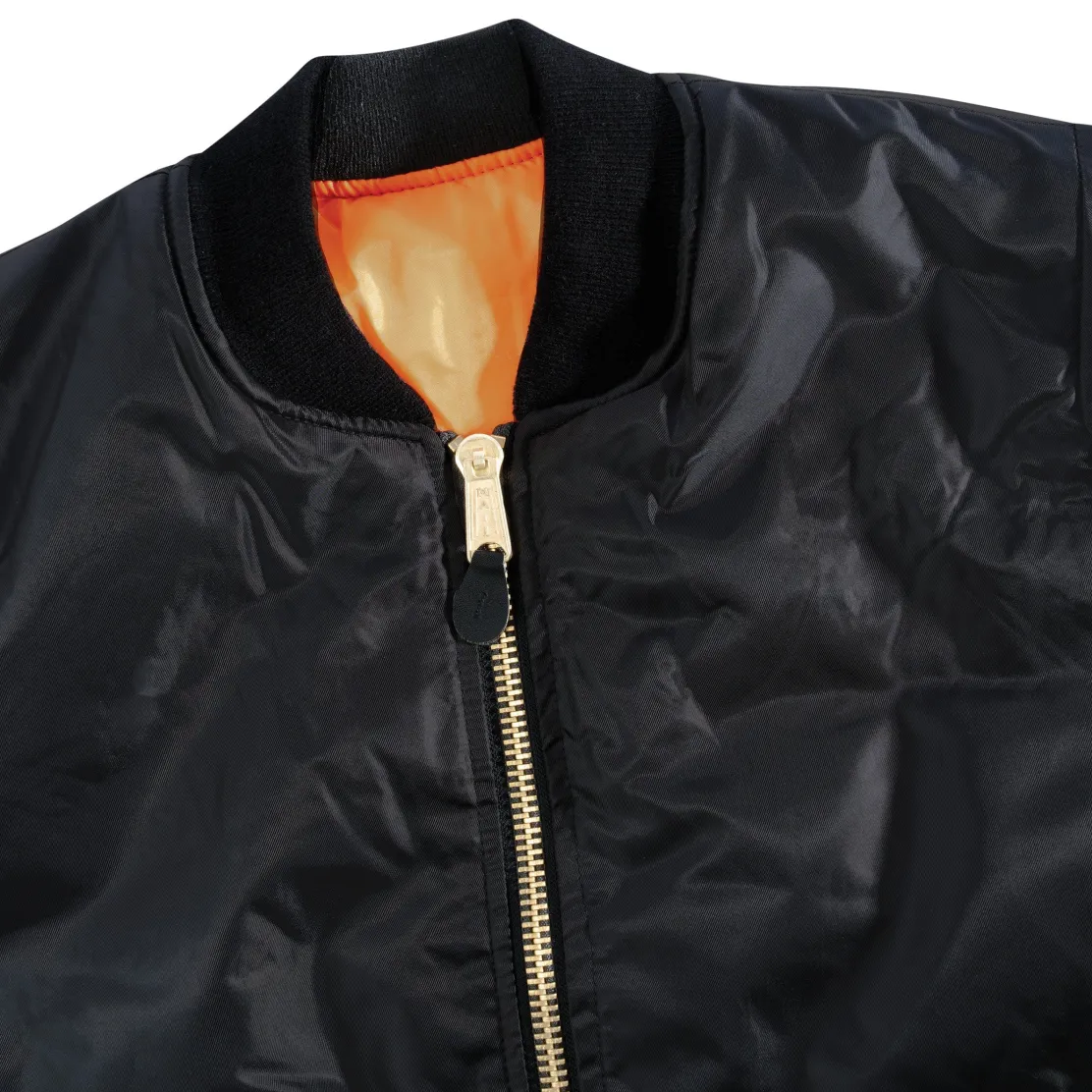 Womens MA-1 Nylon Flight Jacket