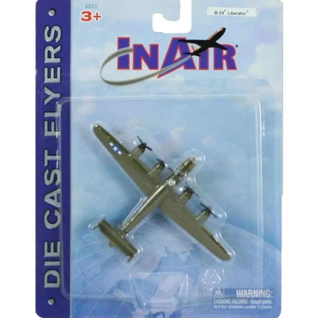 Wow Toyz InAir B-24 Liberator Diecast Bomber Airplane